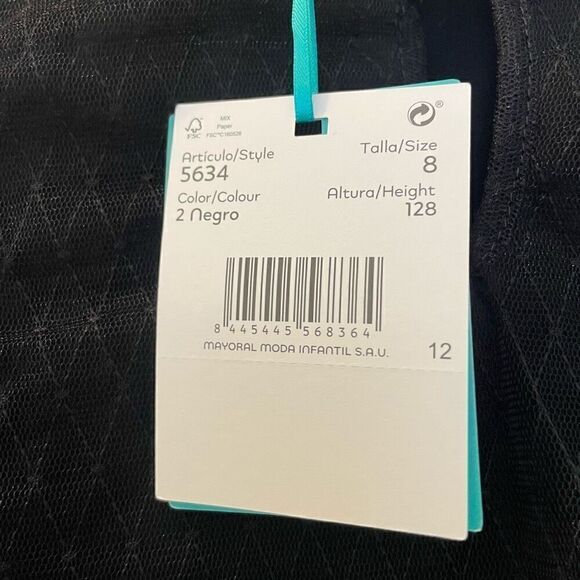 Mayoral Sequin Blouse size 8 - Picture 5 of 7